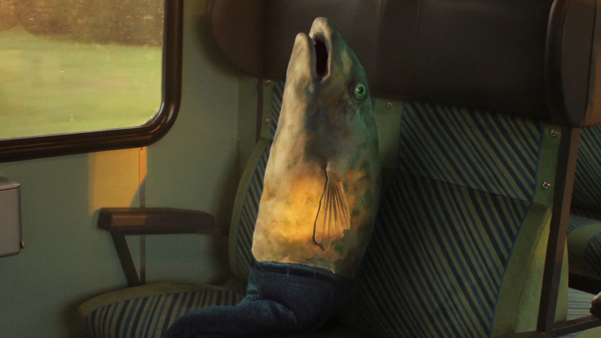Fish Boal Train JONATAN SCHWENK — Fish In The Train